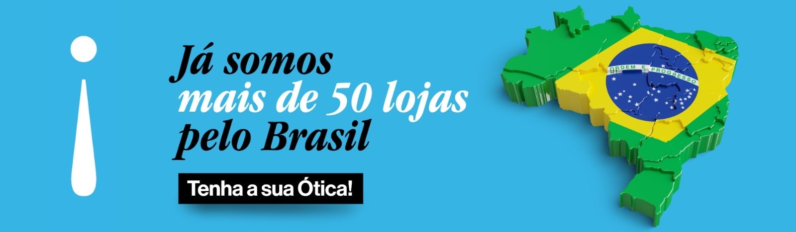 Banner +50 LOJAS